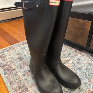 Hunter Black Rain Boots